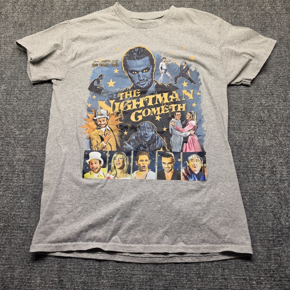 Its Always Sunny In Philadelphia Shirt Mens M Gray Nightman Cometh Graphic Tee